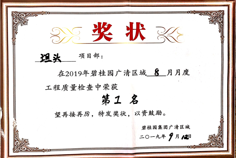 恭喜我司项目碧桂园玺悦再创佳绩
