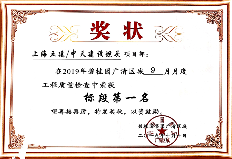 恭喜我司项目碧桂园玺悦再创佳绩