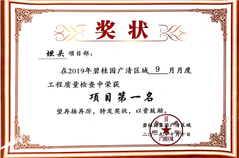 恭喜我司项目碧桂园玺悦再创佳绩